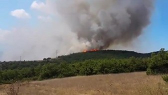 (ВИДЕО) Голем пожар во селото Чашка (ВИДЕО) Голем пожар во селото Чашка