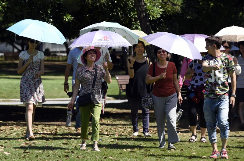 japonija, zesko vreme, visoki temperaturu