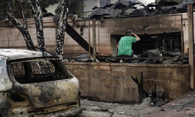 пожар, Атина, Грција