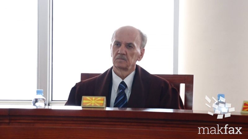 Јован Јосифовски, уставен судија