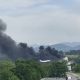 (Видео) Експлозија и пожар во близина на аеродромот во Женева