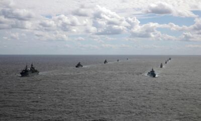 кина русија воени вежби бродови