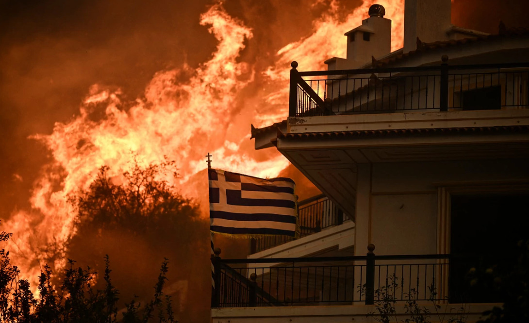 14 дена огнот голта се’ пред себе – пожарот на Еврос не стивнува