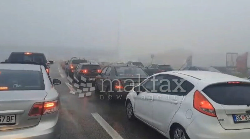 (Видео) Гужва на Табановце, се чека најмалку половина час