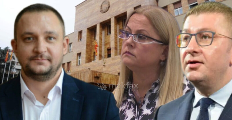 Трендафилов треба да ѝ се извини на Стојановска, смета Мицкоски: Со крвави зеници и белки во очите напаѓа мајки, сестри и сопруги